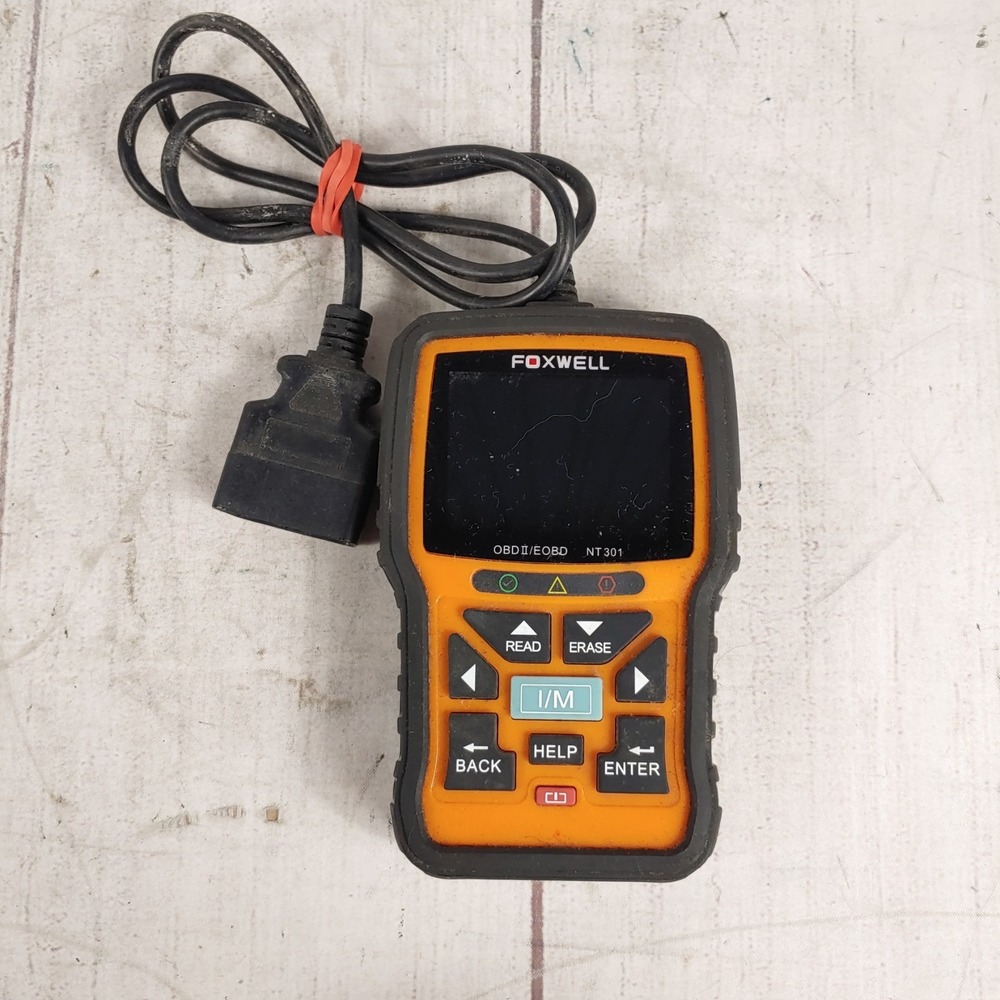 Foxwell NT301 OBD2 EOBD Car Diagnostic Scanner - Engine Fault Code Reader TESTED
